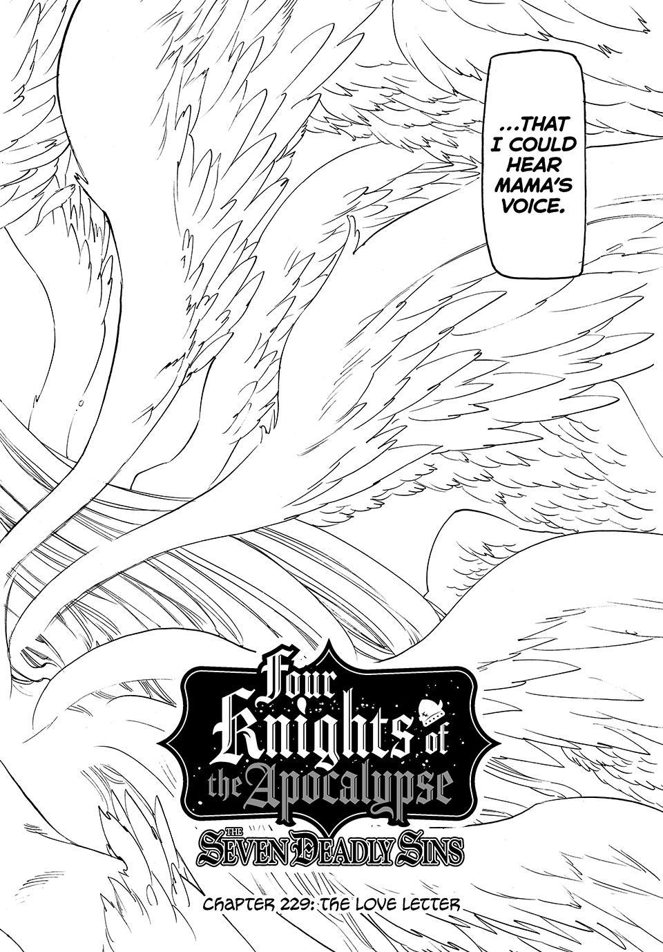 Mokushiroku no Yonkishi Chapter 229 - Page 4 in English