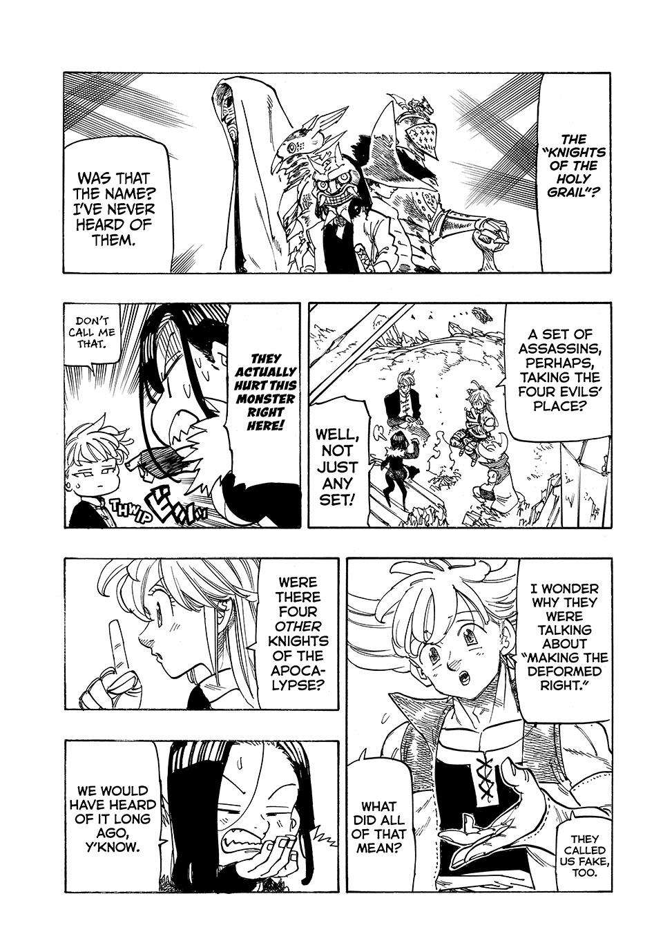 Mokushiroku no Yonkishi Chapter 234 - Page 11 in English