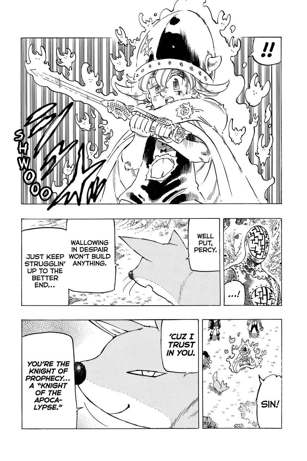 Mokushiroku no Yonkishi Chapter 47 - Page 14 in English