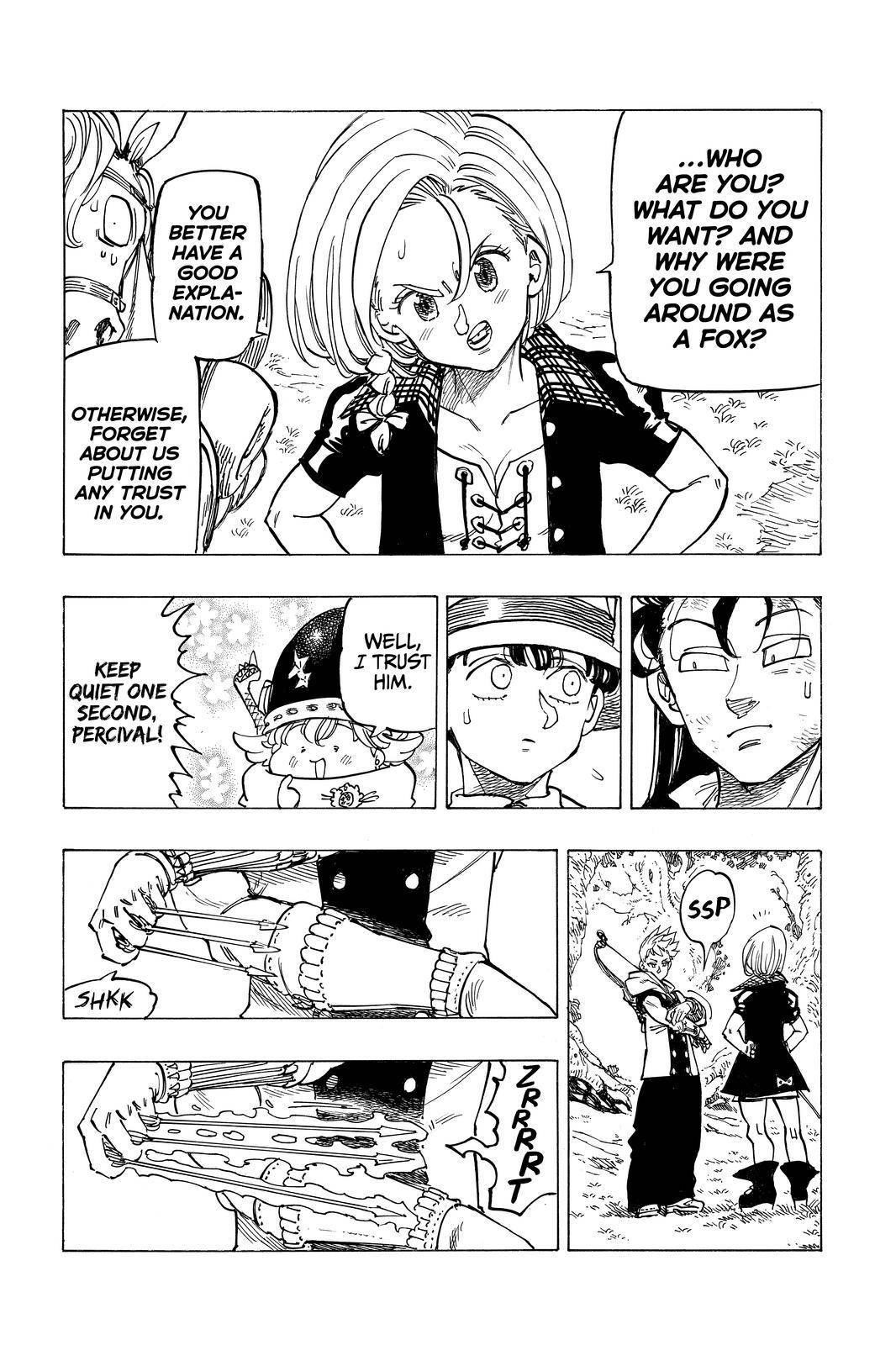 Mokushiroku no Yonkishi Chapter 50 - Page 8 in English