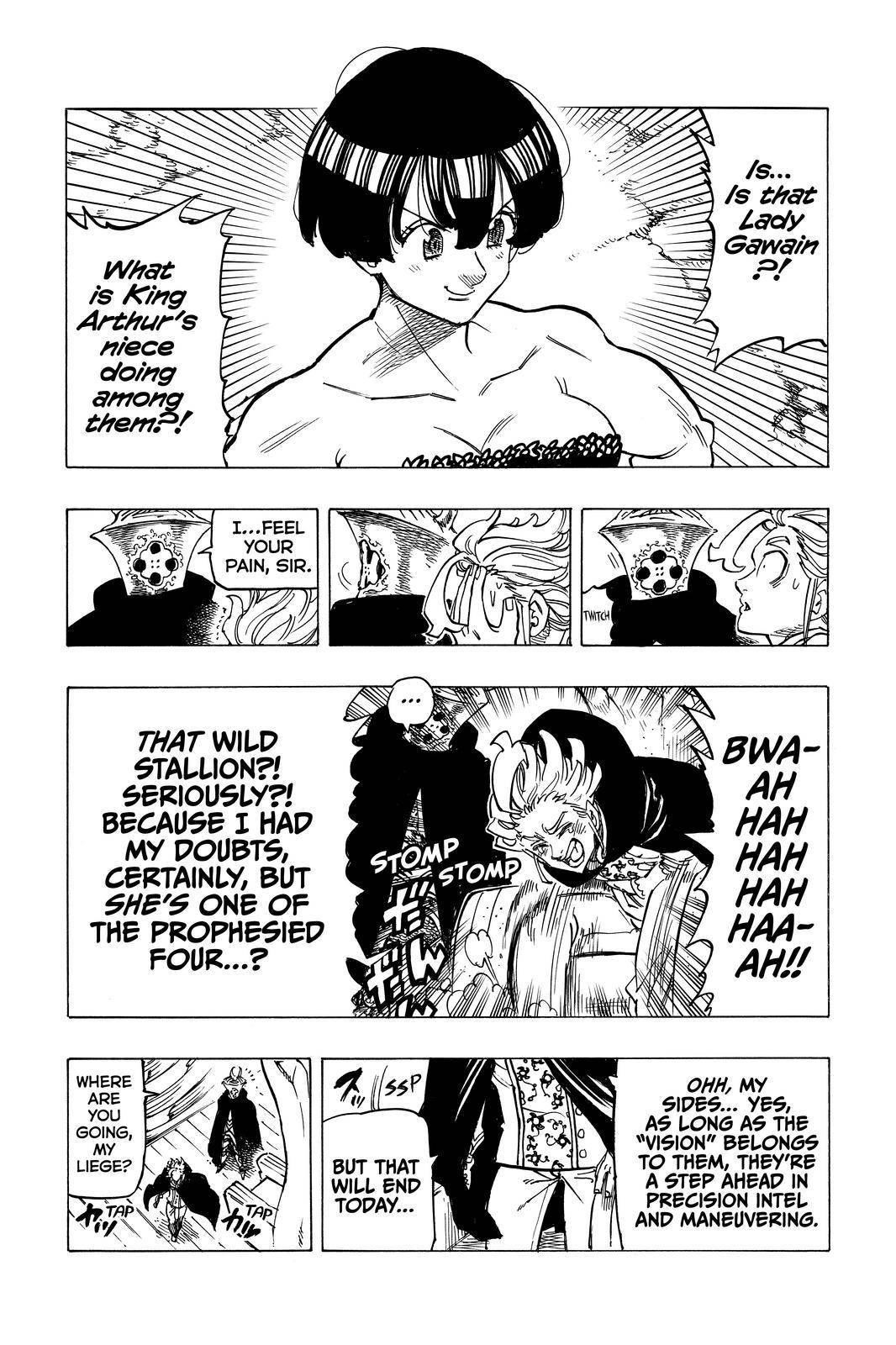 Mokushiroku no Yonkishi Chapter 66 - Page 5 in English