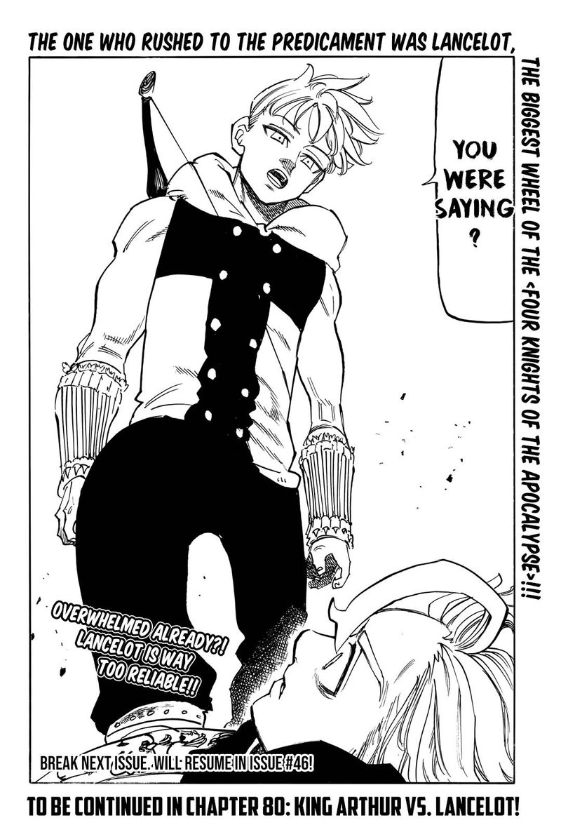 Mokushiroku no Yonkishi Chapter 79 - Page 20 in English