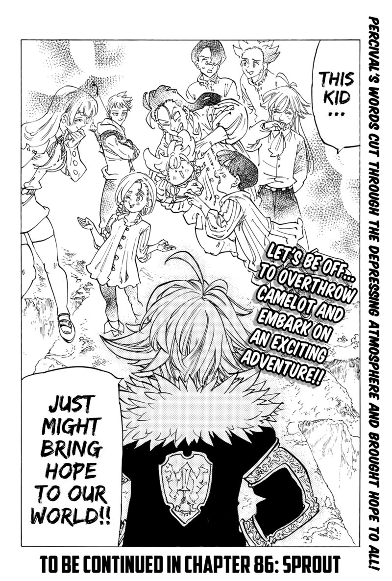 Mokushiroku no Yonkishi Chapter 85 - Page 21 in English