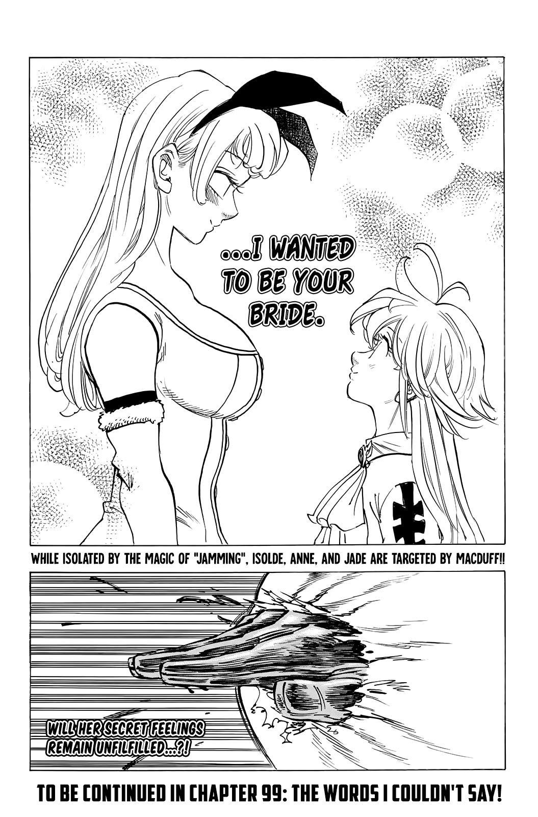 Mokushiroku no Yonkishi Chapter 98 - Page 15 in English