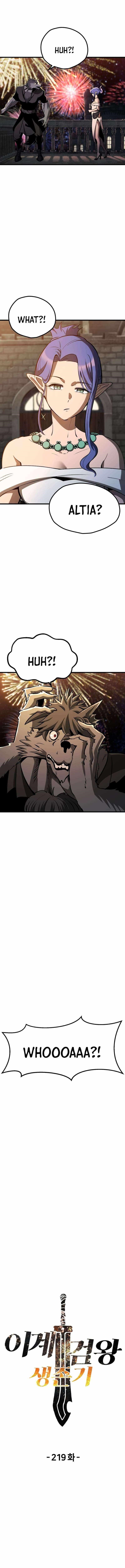 Survival Story Of A Sword King In A Fantasy World Chapter 219 - Page 10 in English