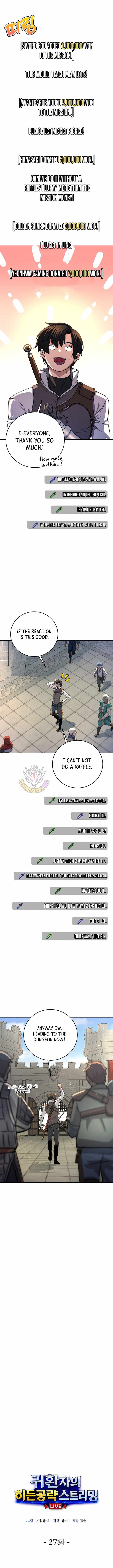 Returnee’s Hidden Strategy Streaming Chapter 27 - Page 10 in English