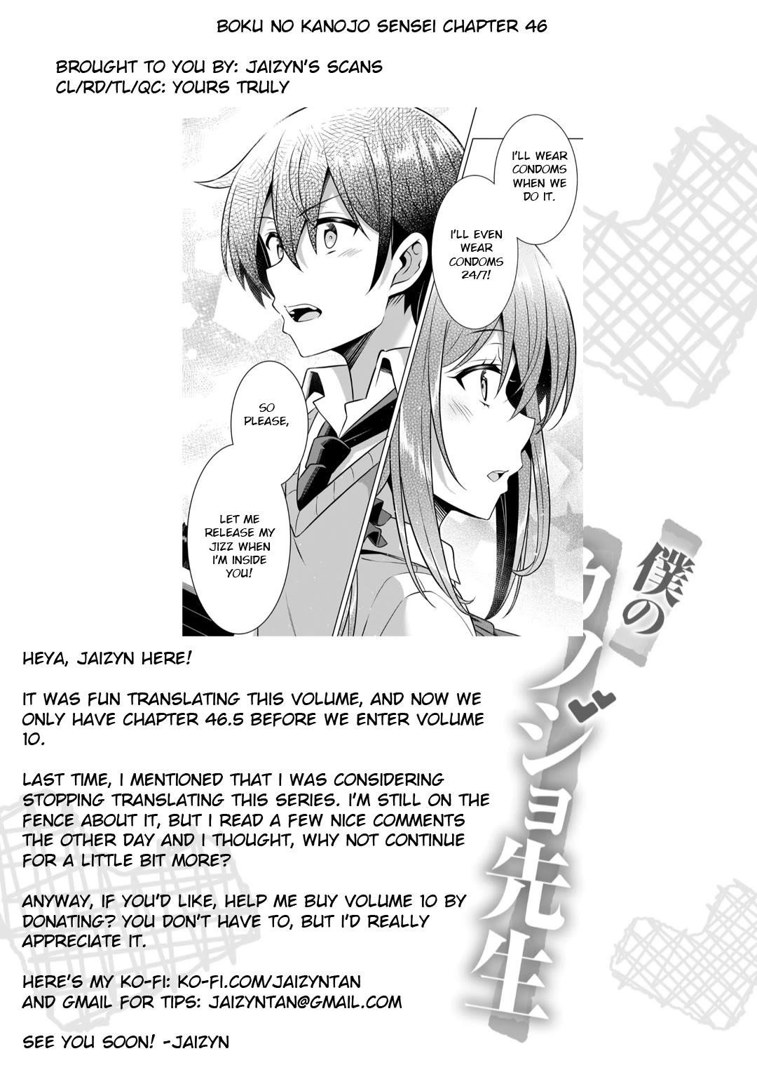 Boku No Kanojo Sensei Chapter 46 - Page 29 in English