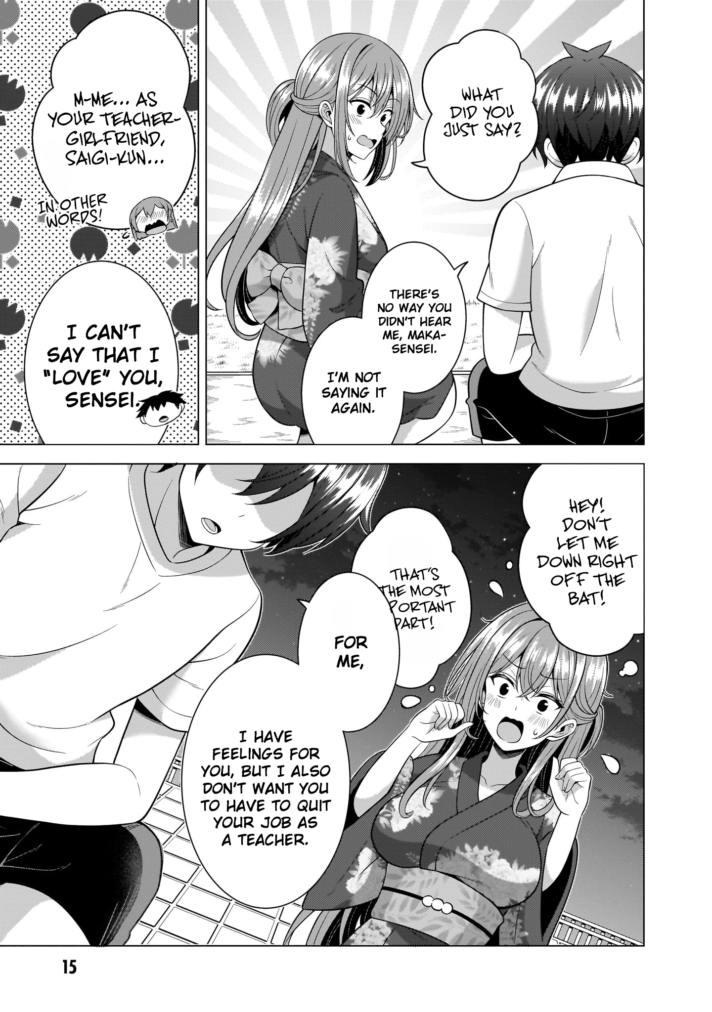 Boku No Kanojo Sensei Chapter 62 - Page 17 in English