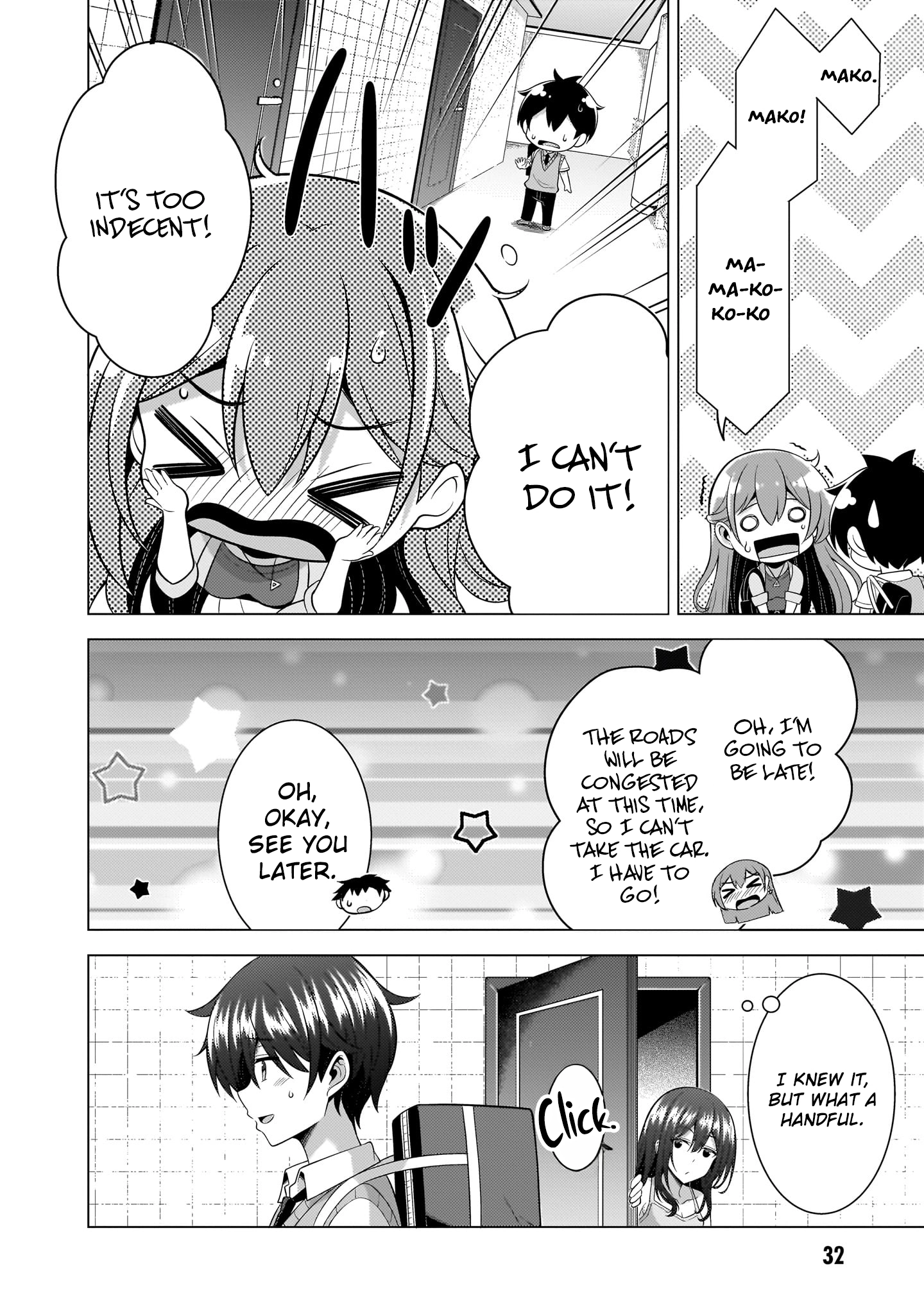 Boku No Kanojo Sensei Chapter 62 - Page 32 in English