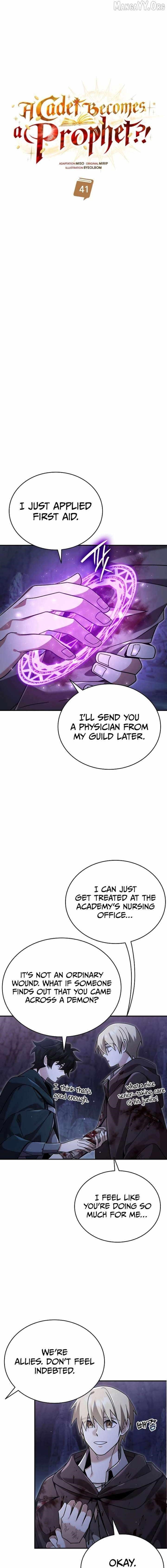 A Cadet Becomes a Prophet?! Chapter 41 - Page 5 in English