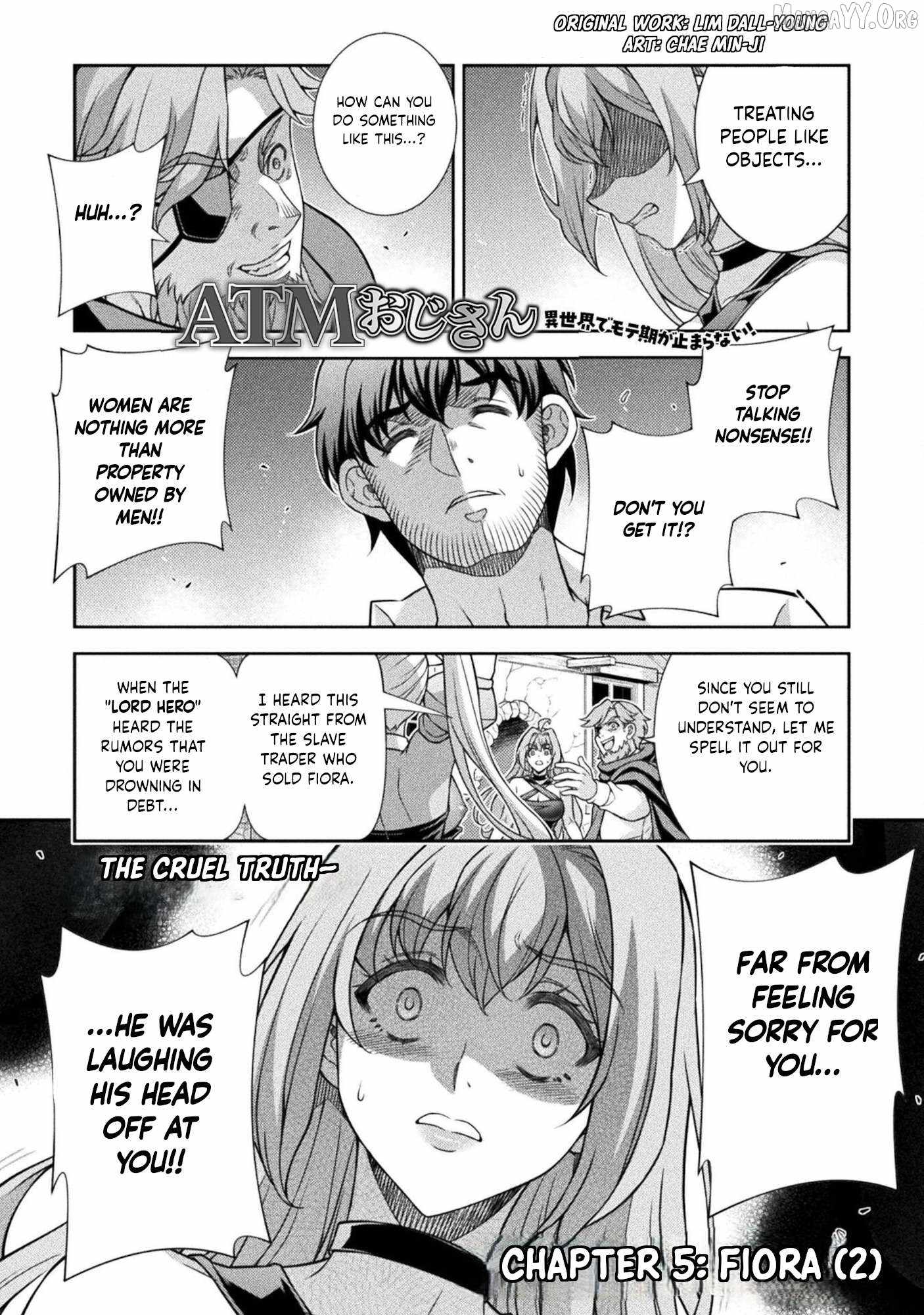 ATM Ojisan - Isekai De Mote-ki Ga Tomaranai! Chapter 5 - Page 1 in English
