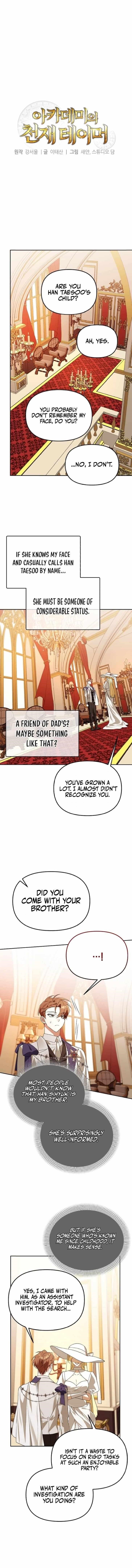 The Genius Tamer of the Academy Chapter 37 - Page 6 in English