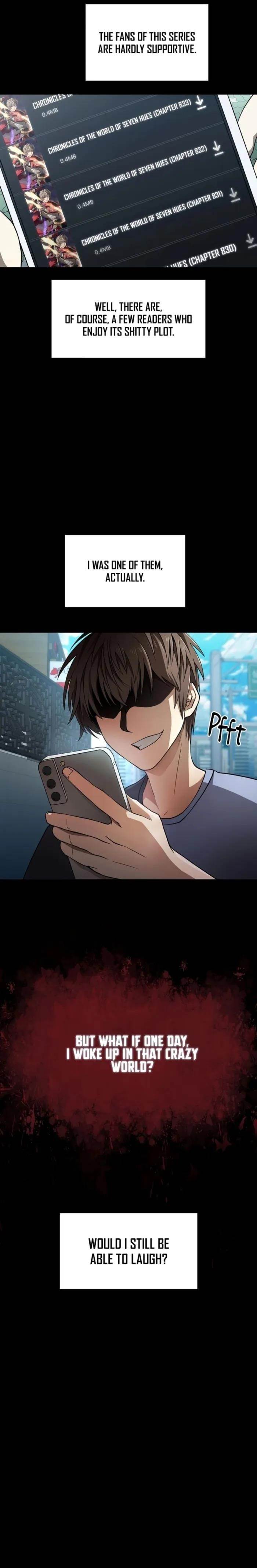 Stuck in a Glitch Novel as an Extra Chapter 1 - Page 3 in English