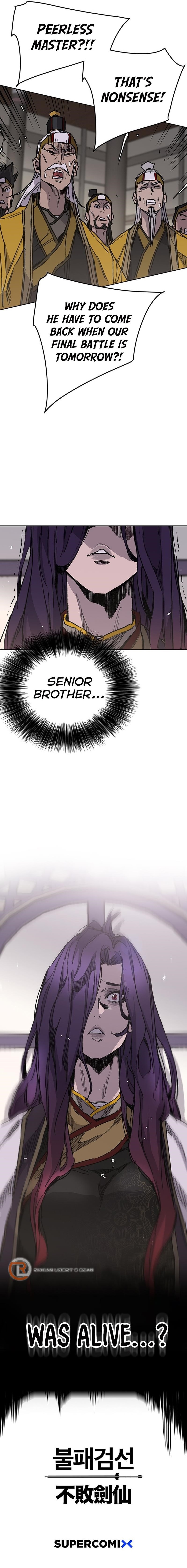 The Undefeatable Swordsman Chapter 182 - Page 10 in English