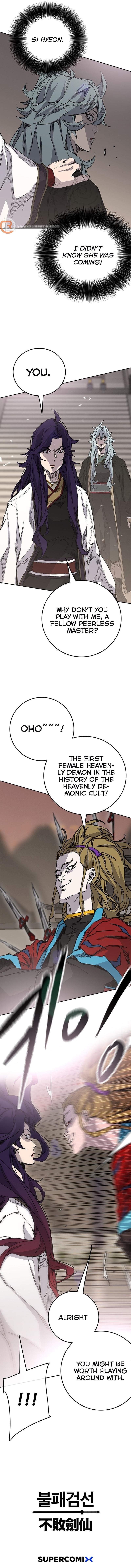 The Undefeatable Swordsman Chapter 199 - Page 10 in English