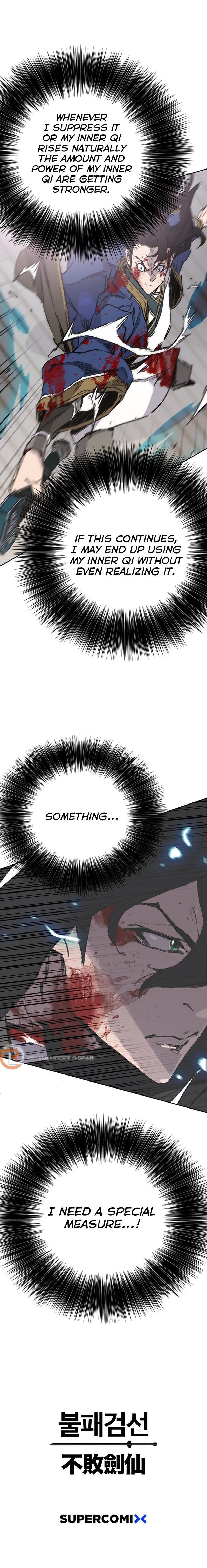 The Undefeatable Swordsman Chapter 201 - Page 11 in English
