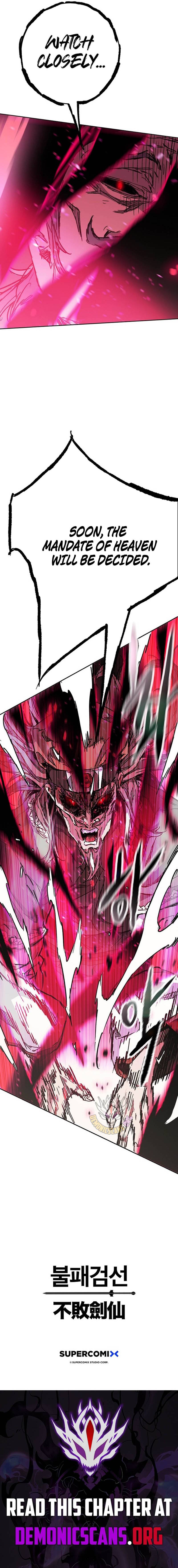 The Undefeatable Swordsman Chapter 294 - Page 13 in English