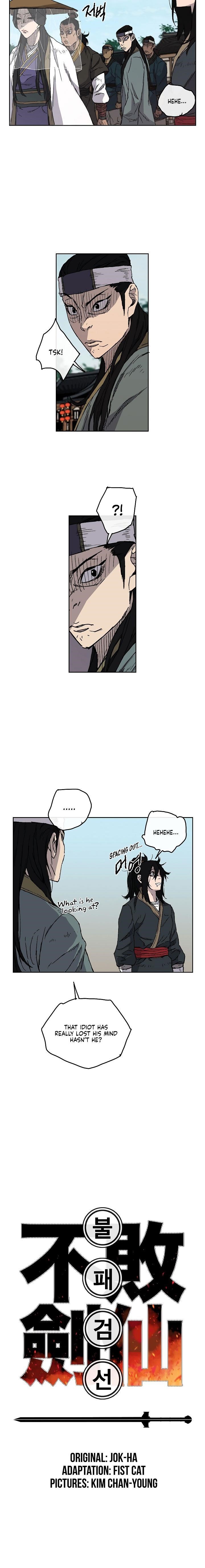 The Undefeatable Swordsman Chapter 3 - Page 3 in English