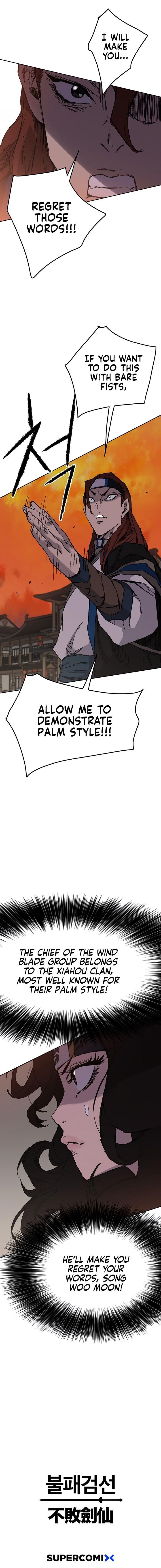 The Undefeatable Swordsman Chapter 36 - Page 18 in English