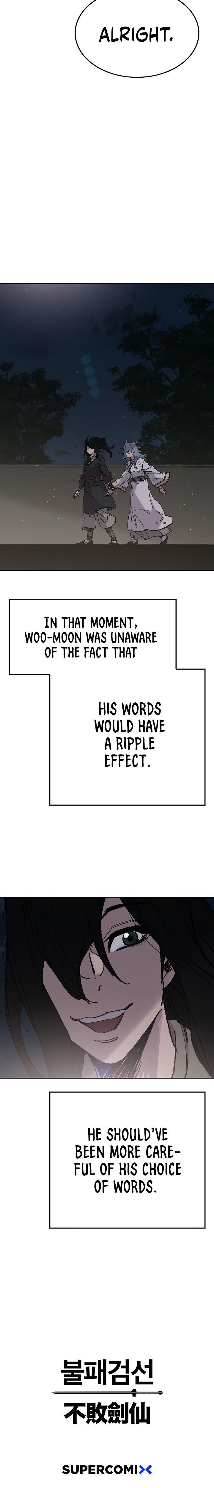 The Undefeatable Swordsman Chapter 58 - Page 24 in English