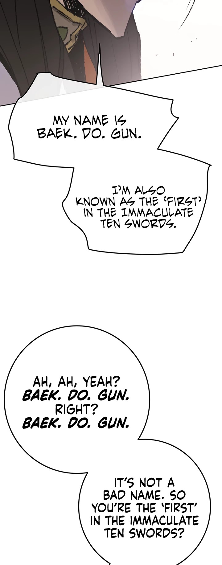 The Undefeatable Swordsman Chapter 62 - Page 33 in English