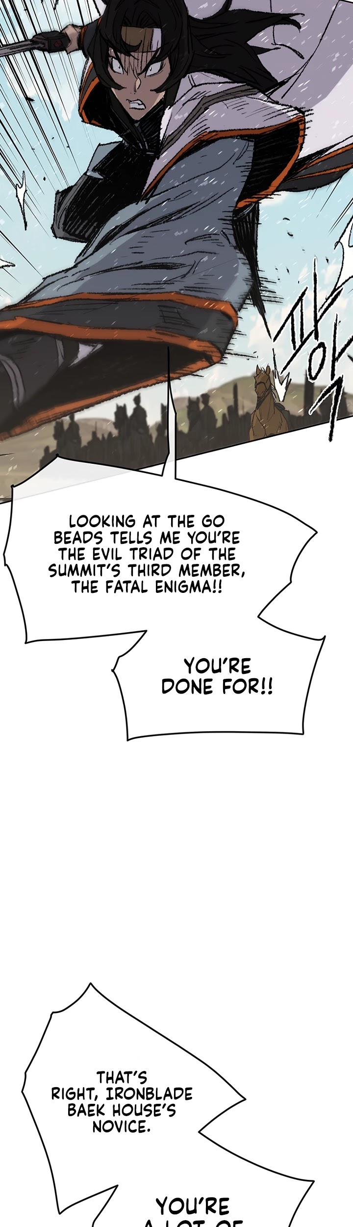 The Undefeatable Swordsman Chapter 64 - Page 16 in English