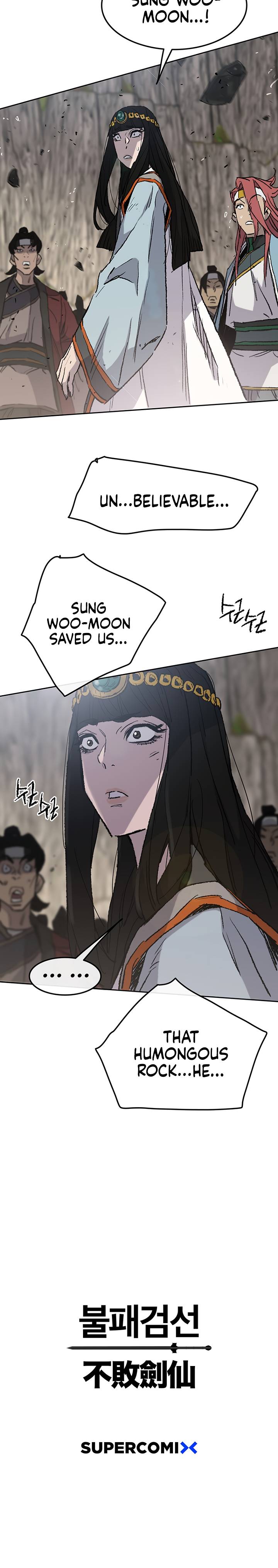 The Undefeatable Swordsman Chapter 66 - Page 24 in English