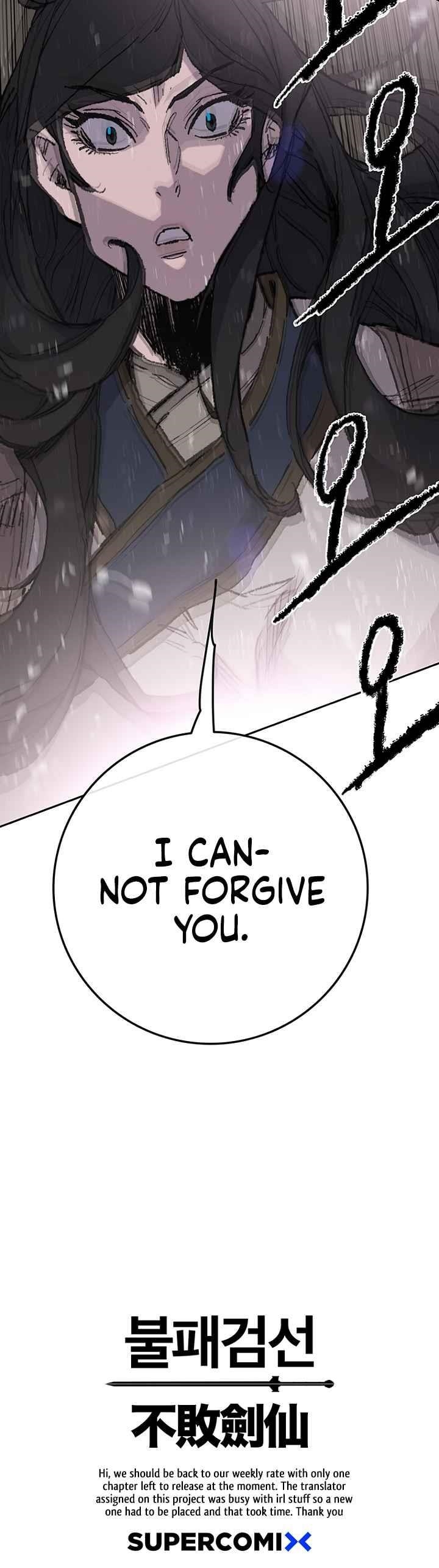 The Undefeatable Swordsman Chapter 72 - Page 29 in English