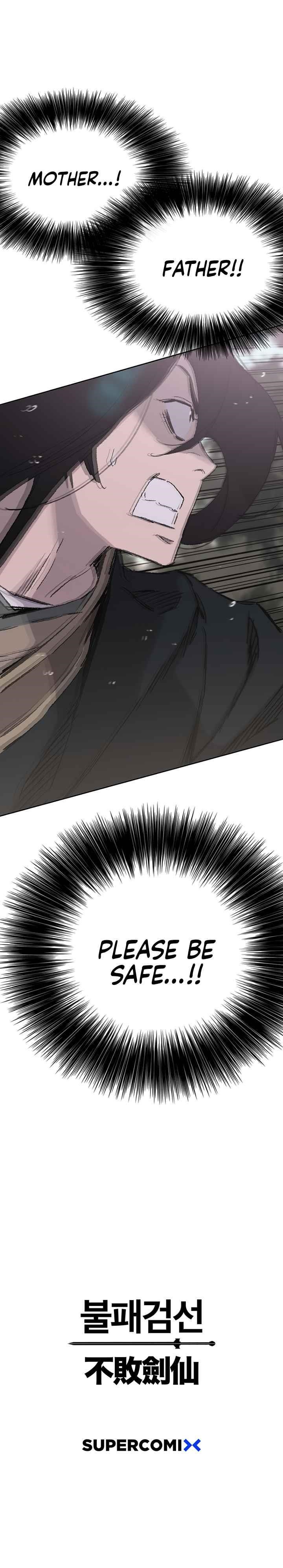 The Undefeatable Swordsman Chapter 74 - Page 32 in English