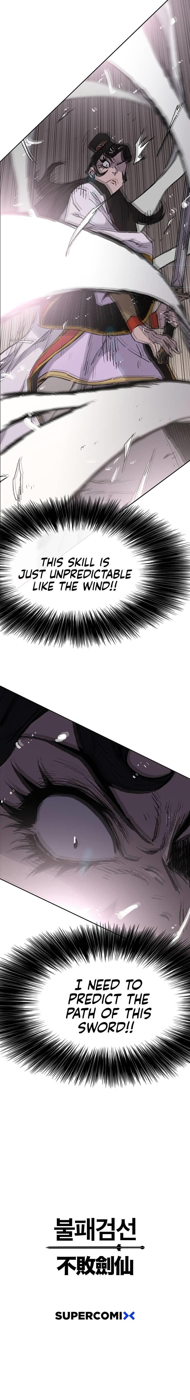 The Undefeatable Swordsman Chapter 79 - Page 21 in English