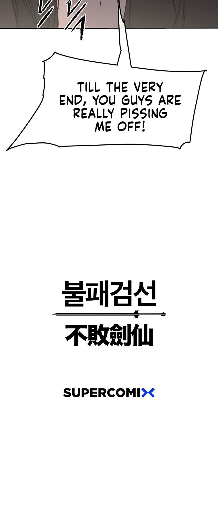 The Undefeatable Swordsman Chapter 83 - Page 63 in English