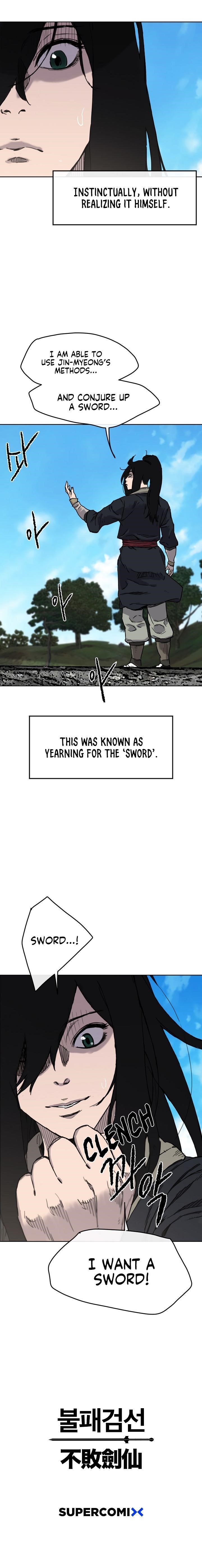 The Undefeatable Swordsman Chapter 9 - Page 18 in English