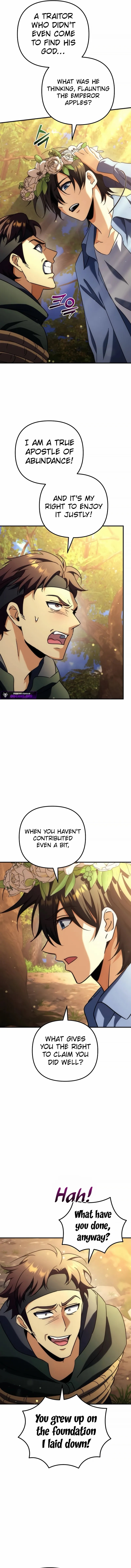 Goddess of Abundance and the Genius Rogue Apostle Chapter 18 - Page 8 in English