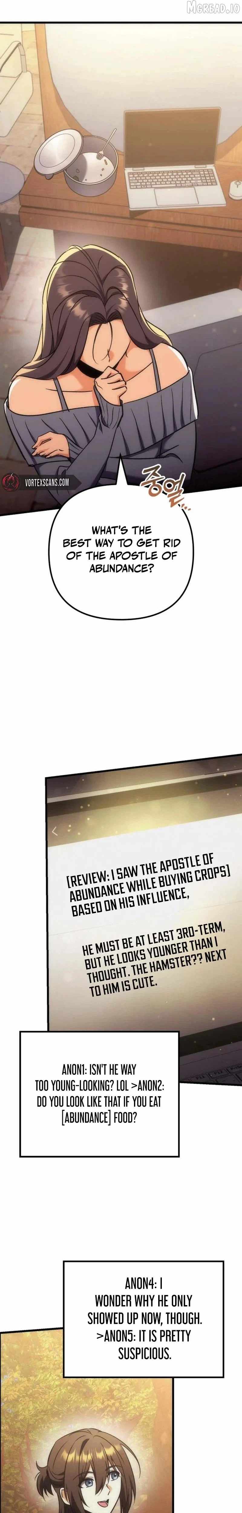 Goddess of Abundance and the Genius Rogue Apostle Chapter 44 - Page 45 in English