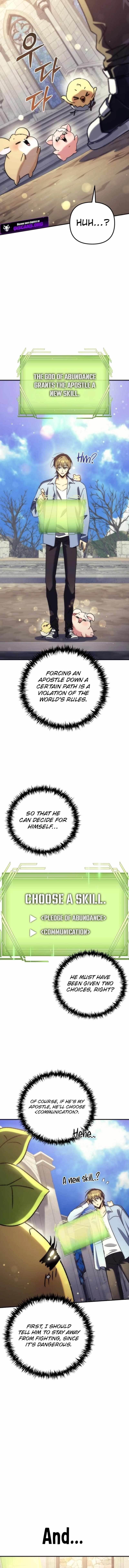Goddess of Abundance and the Genius Rogue Apostle Chapter 9 - Page 6 in English