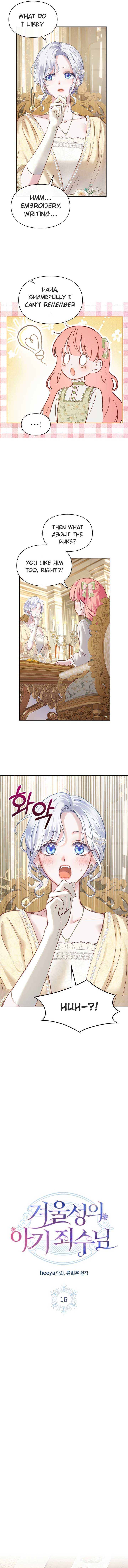 The Baby Prisoner In The Winter Castle Chapter 15 - Page 3 in English