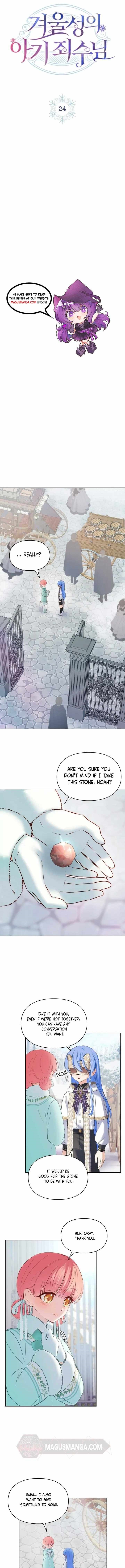 The Baby Prisoner In The Winter Castle Chapter 24 - Page 8 in English