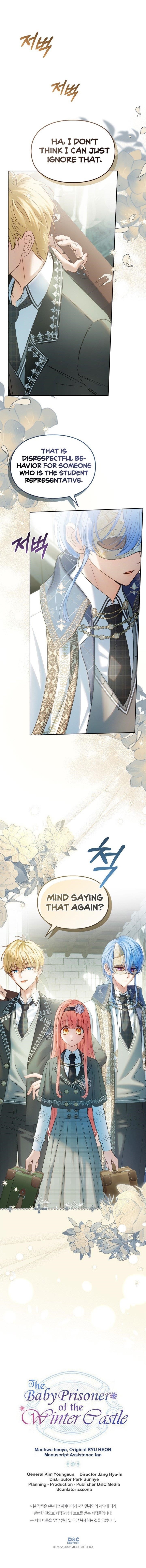 The Baby Prisoner In The Winter Castle Chapter 56 - Page 19 in English