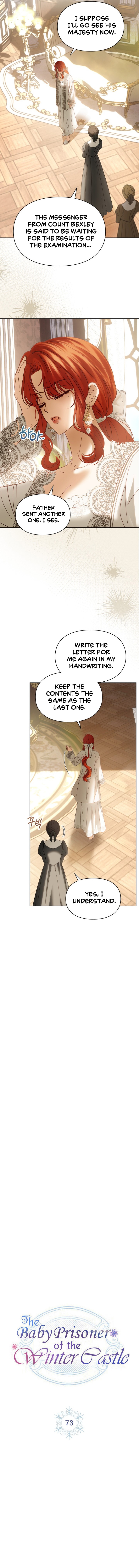 The Baby Prisoner In The Winter Castle Chapter 73 - Page 3 in English