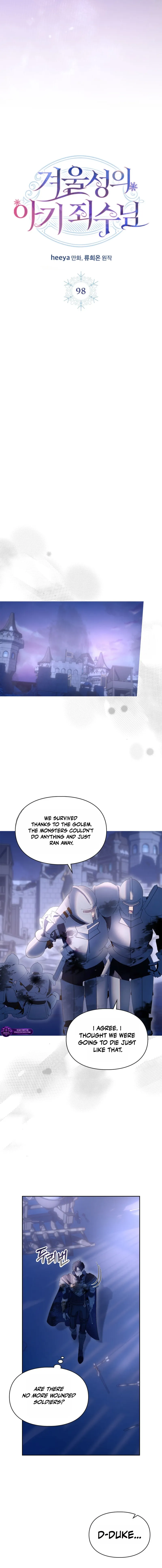 The Baby Prisoner In The Winter Castle Chapter 98 - Page 8 in English
