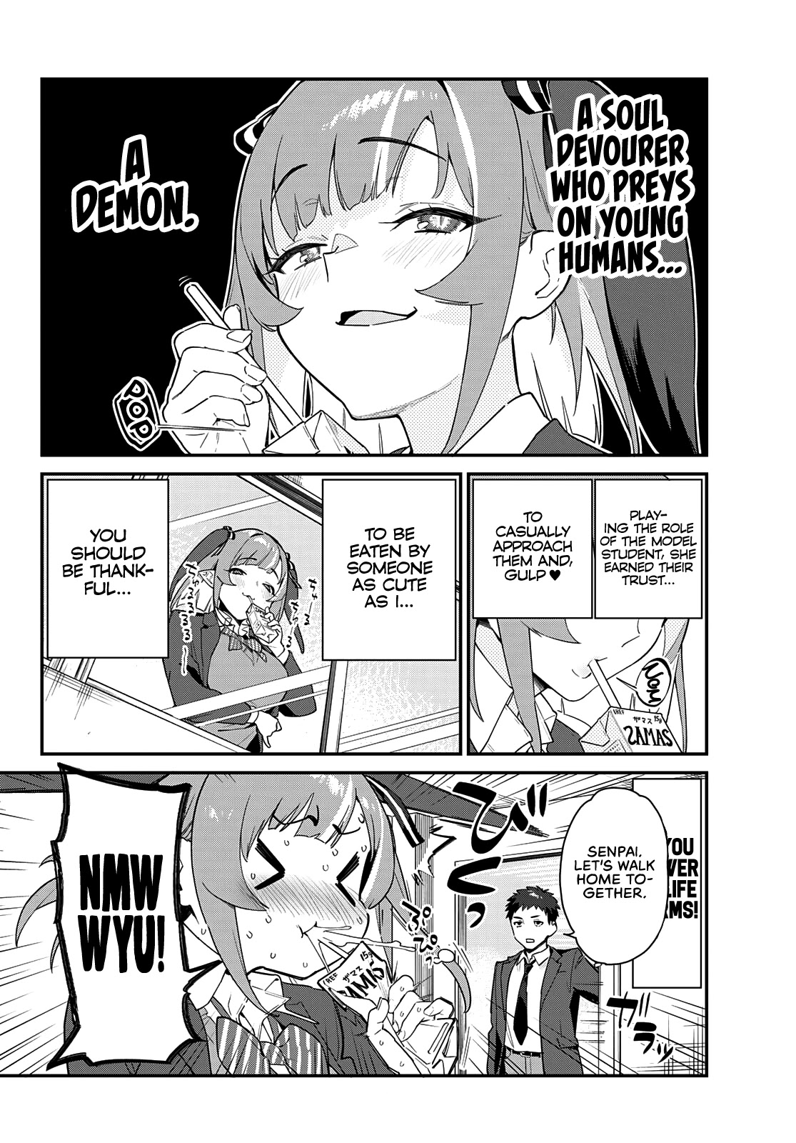 Kanan-sama wa Akumade Choroi Chapter 2 - Page 3 in English
