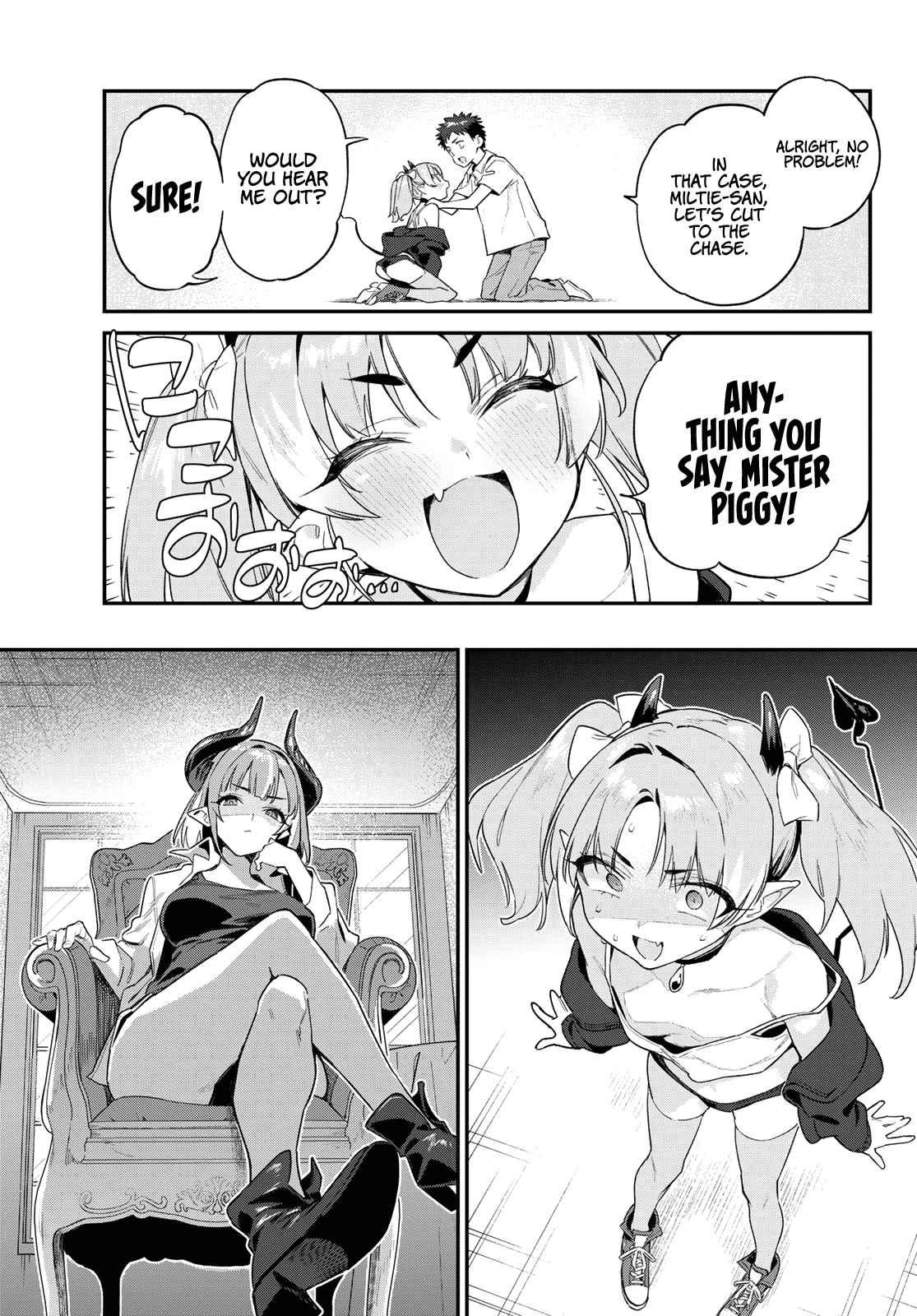 Kanan-sama wa Akumade Choroi Chapter 47 - Page 7 in English