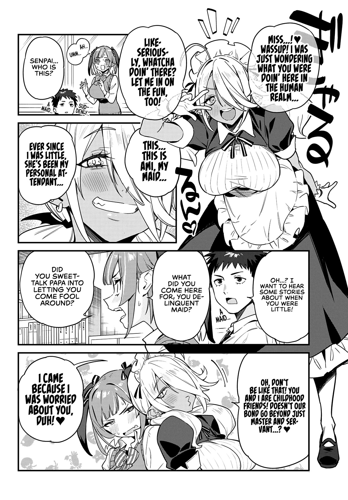 Kanan-sama wa Akumade Choroi Chapter 8 - Page 3 in English