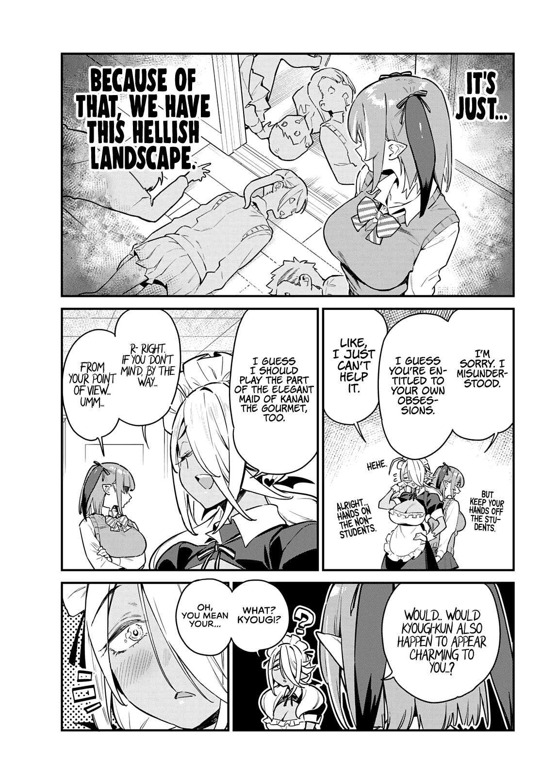 Kanan-sama wa Akumade Choroi Chapter 9 - Page 8 in English