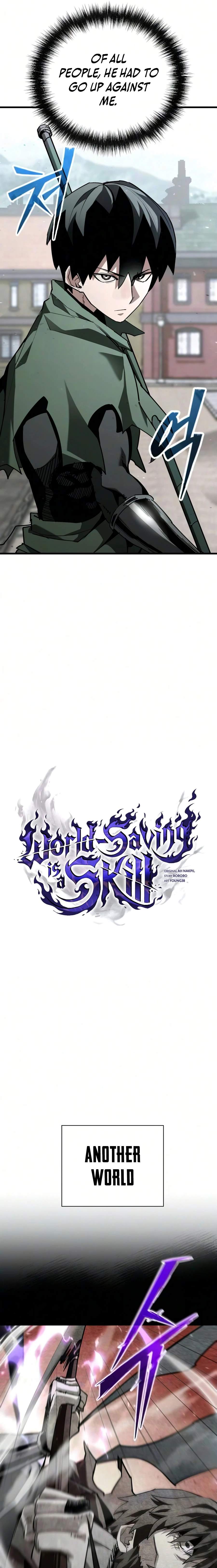 World-Saving is a Skill Chapter 25 - Page 3 in English