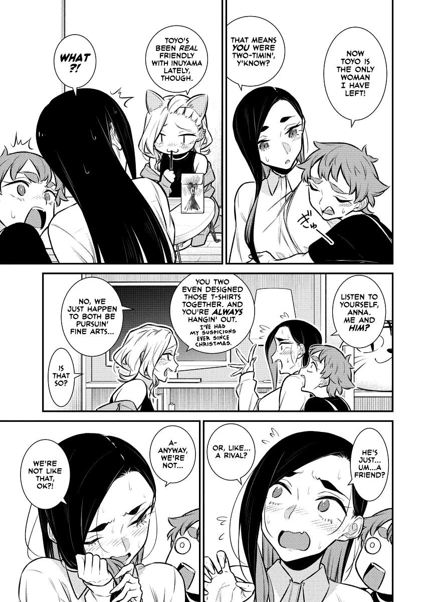 Yancha Gal no Anjou-san Chapter 140 - Page 9 in English