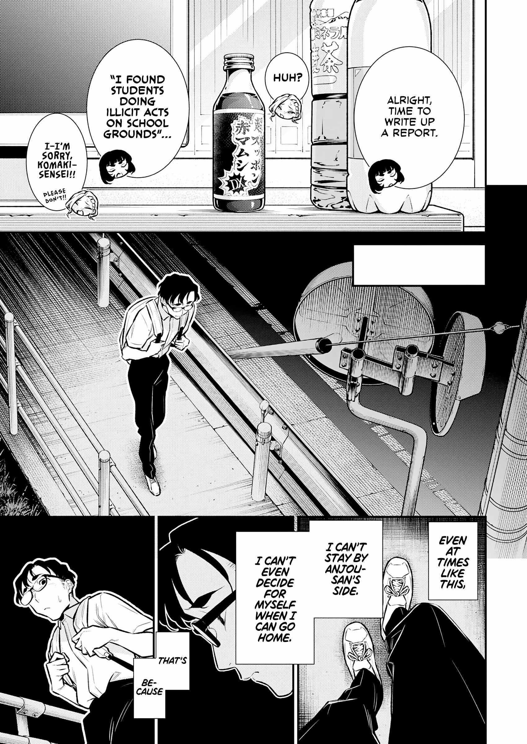 Yancha Gal no Anjou-san Chapter 165 - Page 9 in English