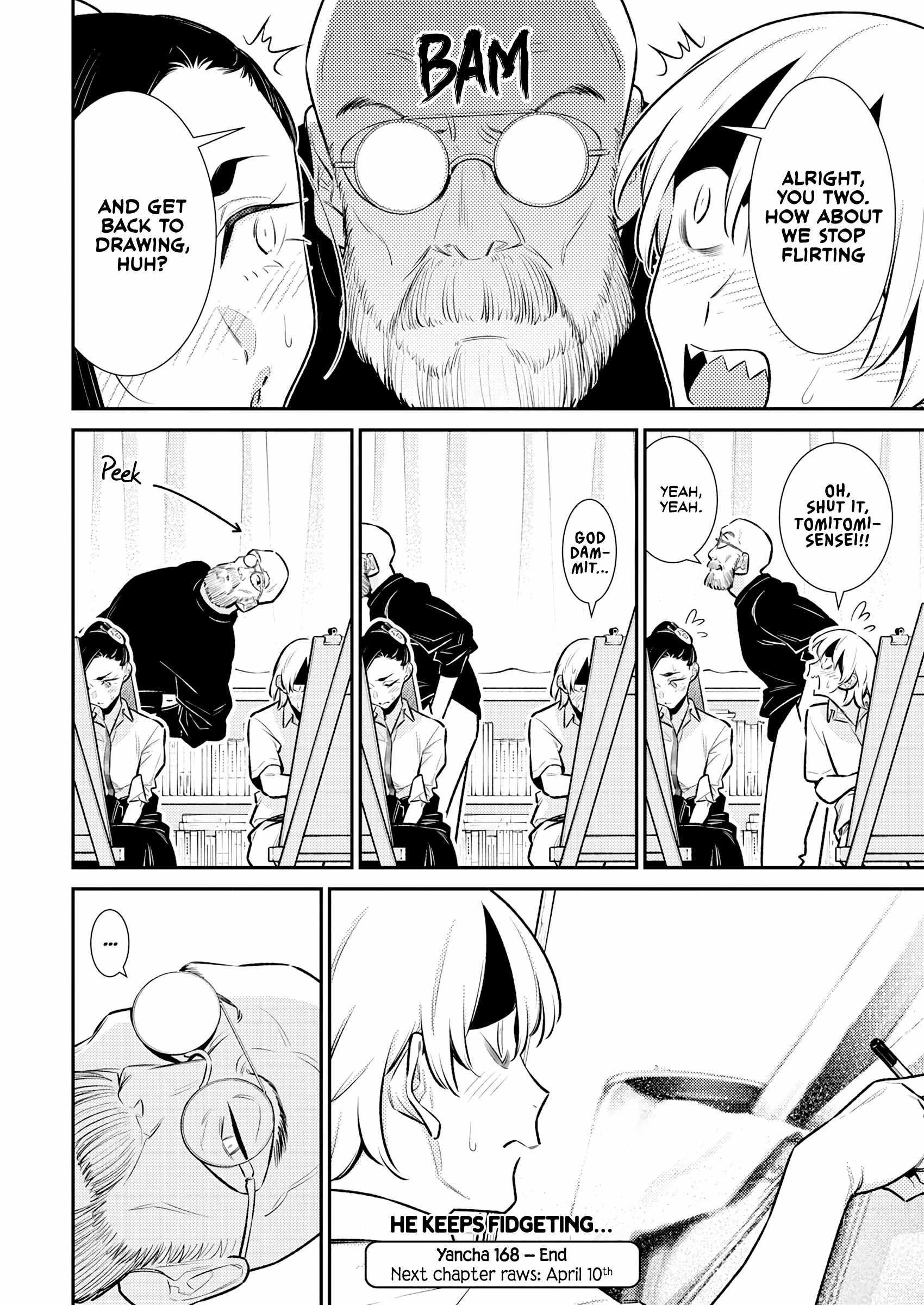 Yancha Gal no Anjou-san Chapter 168 - Page 15 in English