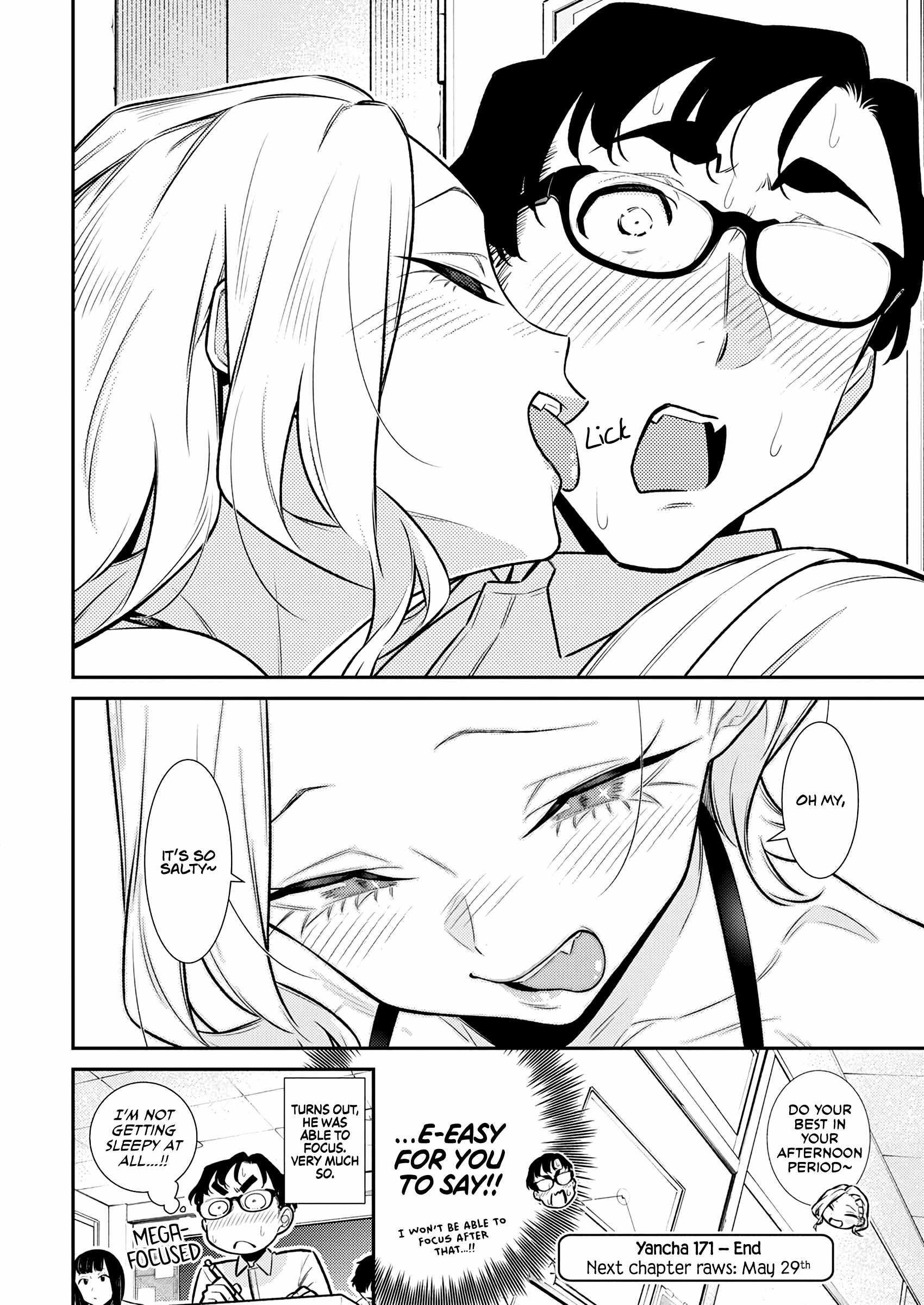 Yancha Gal no Anjou-san Chapter 171 - Page 14 in English