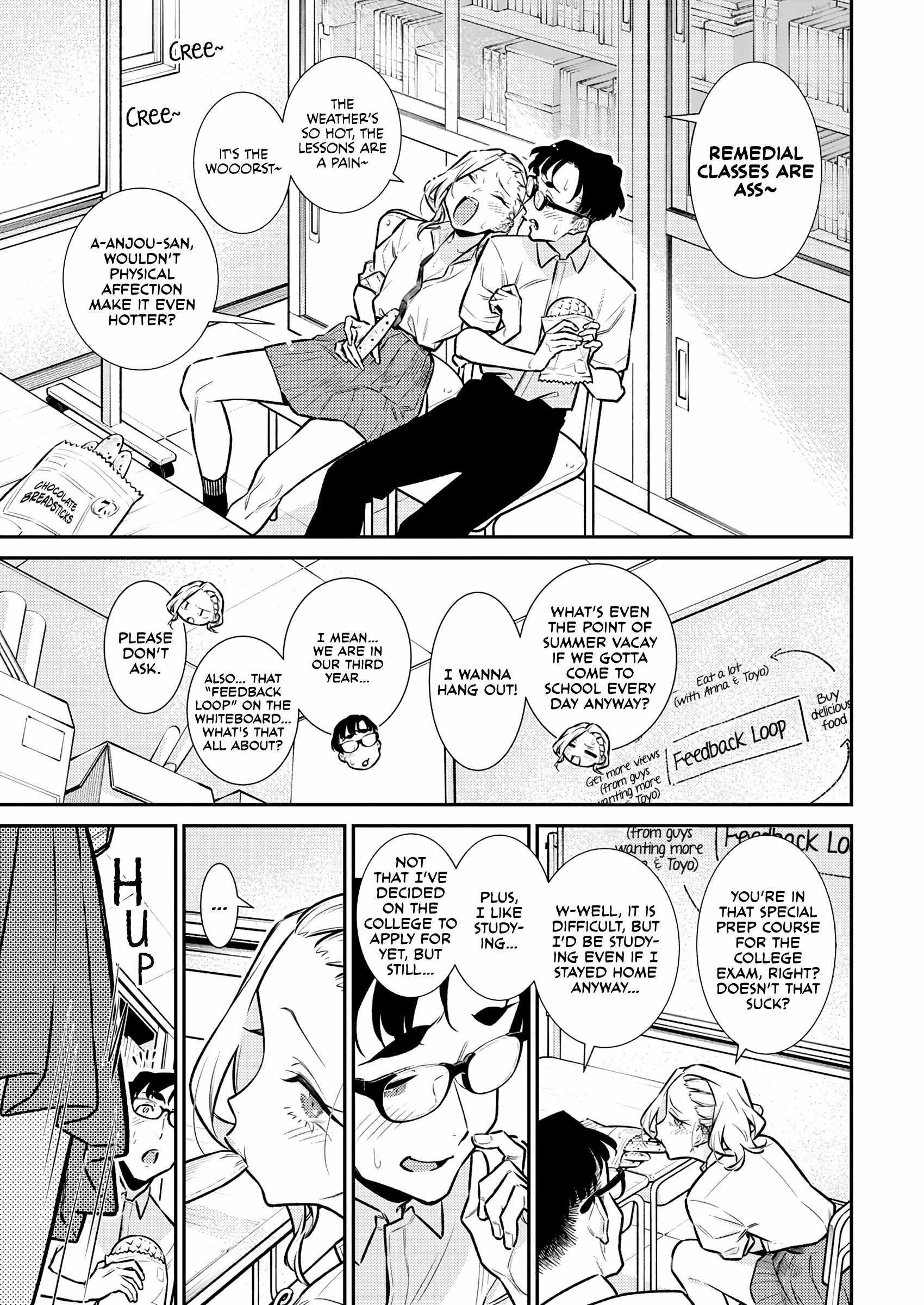 Yancha Gal no Anjou-san Chapter 171 - Page 3 in English